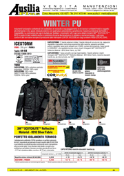 AUSILIA PLUS - ABBIGLIAMENTO DA LAVORO WINTER PU